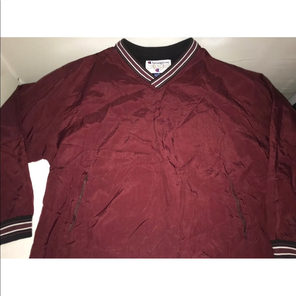 Champion Windbreaker Pullover Crewneck XL